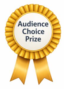 audience choice prize rosette