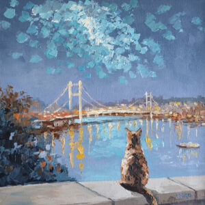Viktoriia Slavinska, The Night Sky