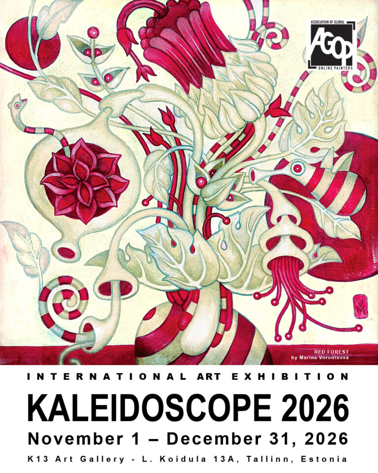 Kaleidoscope 2026 – International Group Exhibition poster, Tallinn