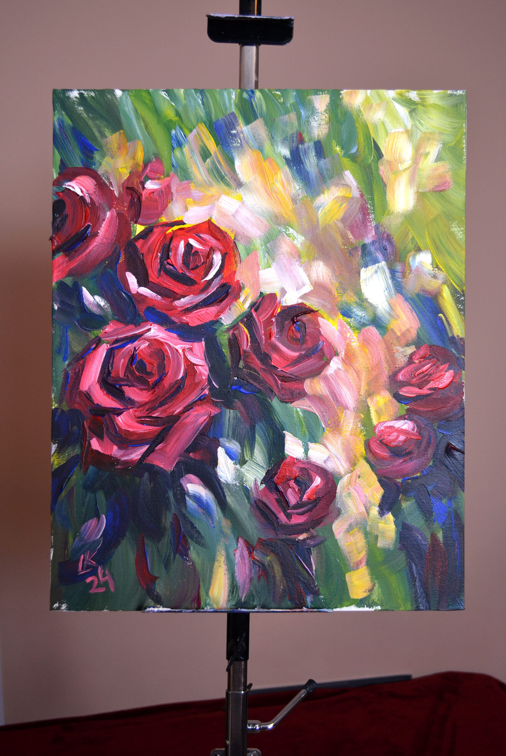 The Dance of Crimson Roses - Image 4