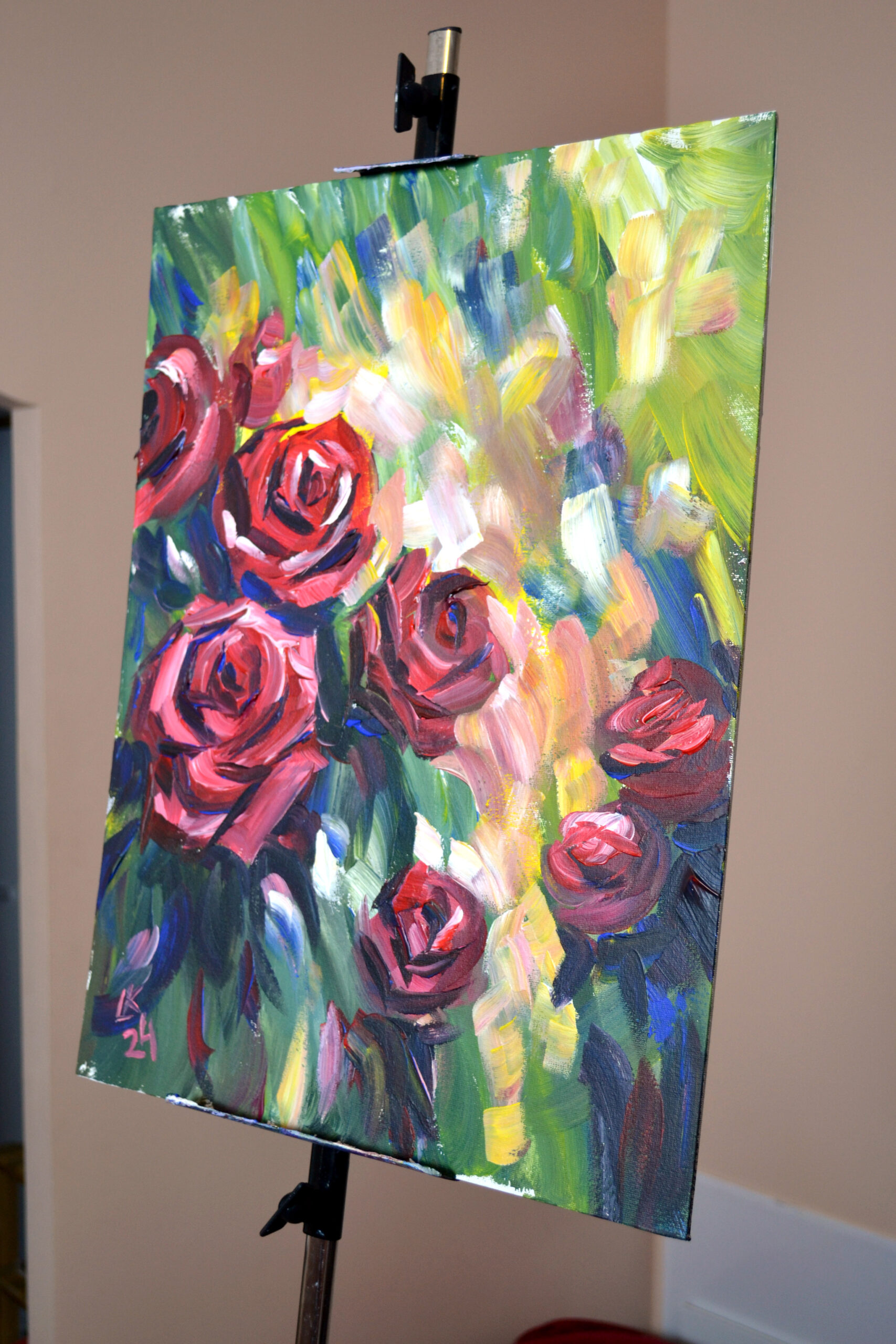 The Dance of Crimson Roses - Image 3