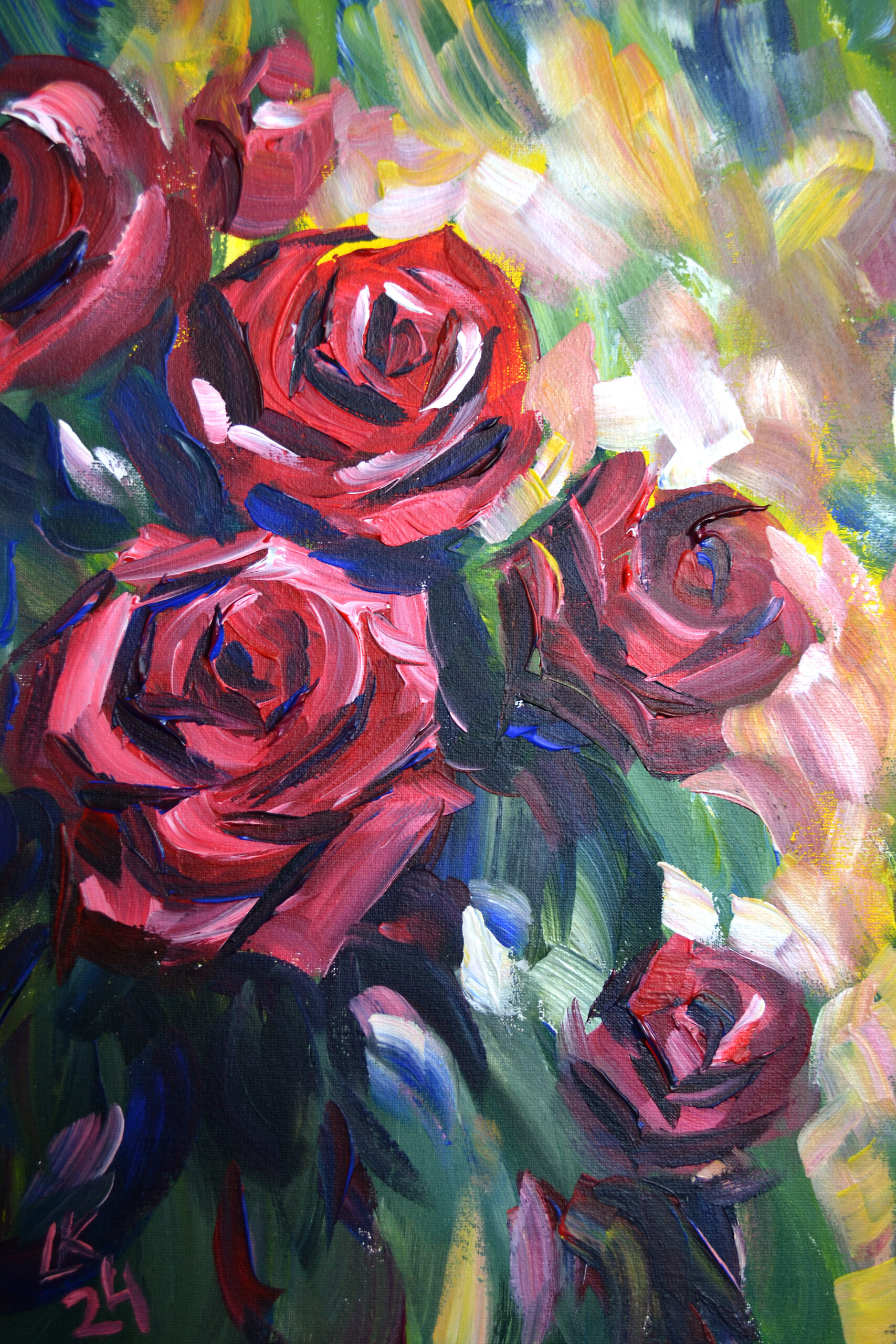 The Dance of Crimson Roses - Image 2