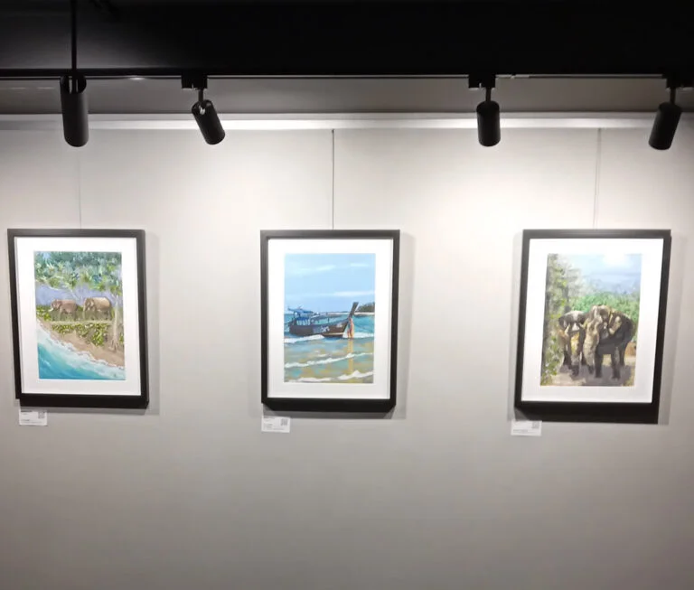 Marina Fisher's Sunlit Trace solo exhibition in Tallinn, 2026